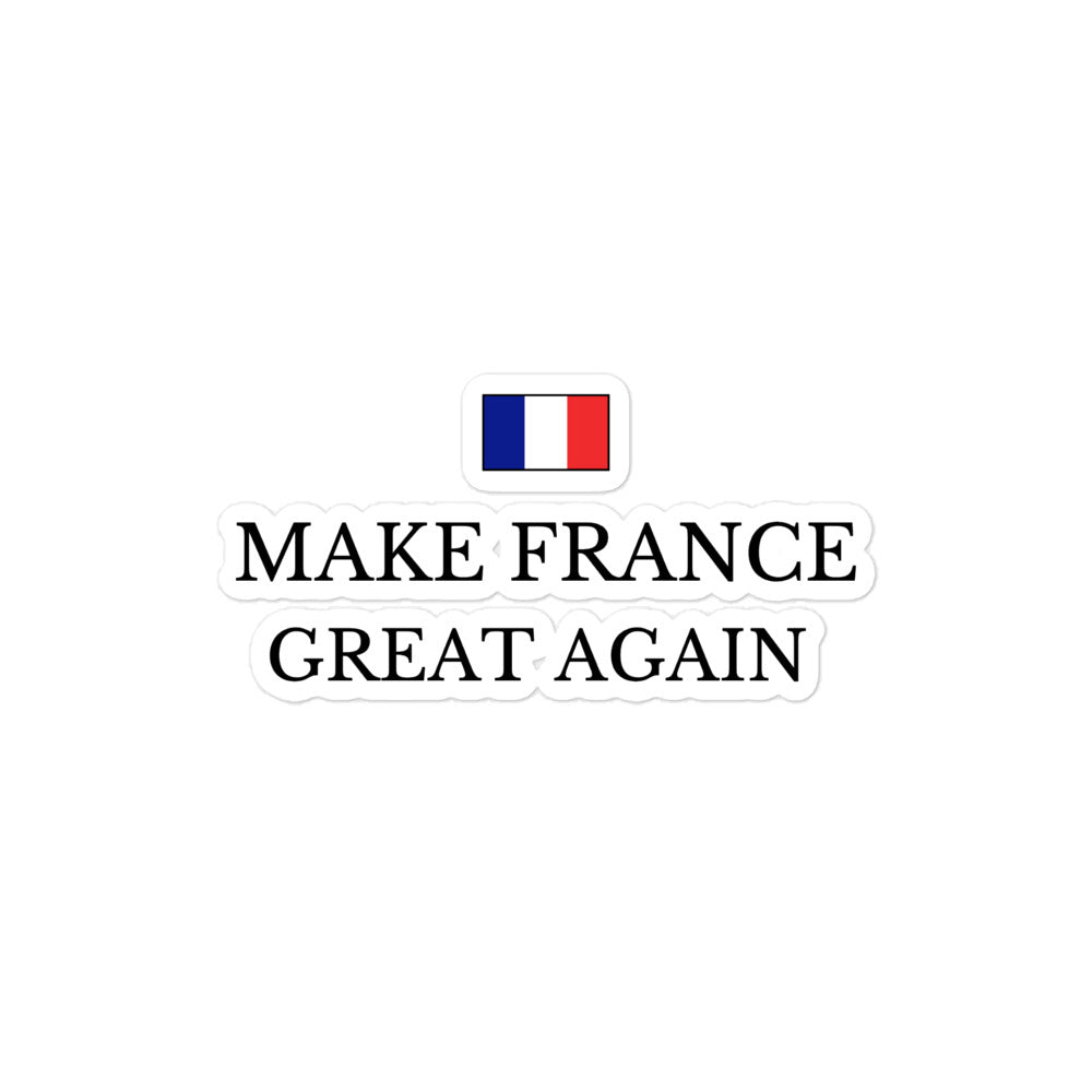Sticker l MAKE FRANCE GREAT AGAIN