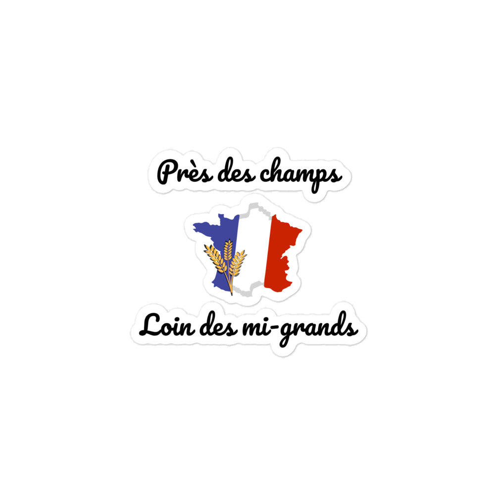 Sticker l PRÈS DES CHAMPS