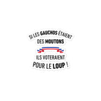 Sticker l SI LES GAUCHOS ÉTAIENT DES MOUTONS