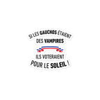 Sticker l SI LES GAUCHOS ÉTAIENT DES VAMPIRES