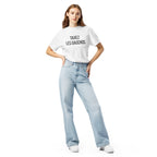 T-shirt blanc l TAXEZ LES GAUCHOS