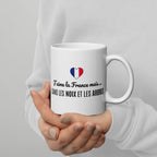 Mug l J'AIME LA FRANCE MAIS SANS LES NOIX